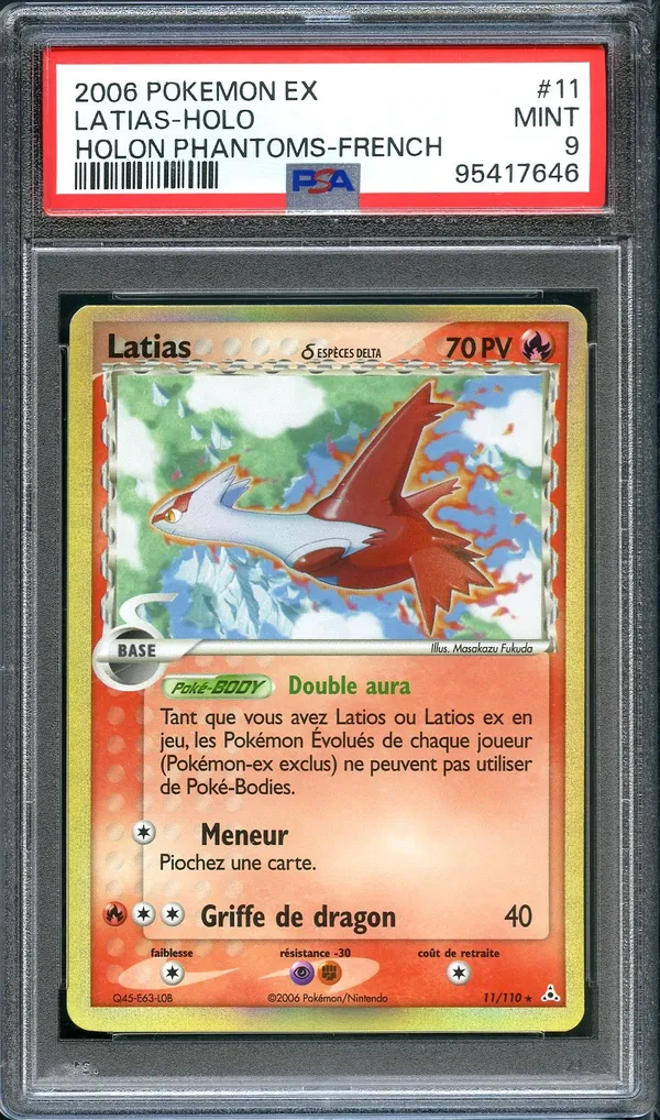 PSA 9 Latias Holo
