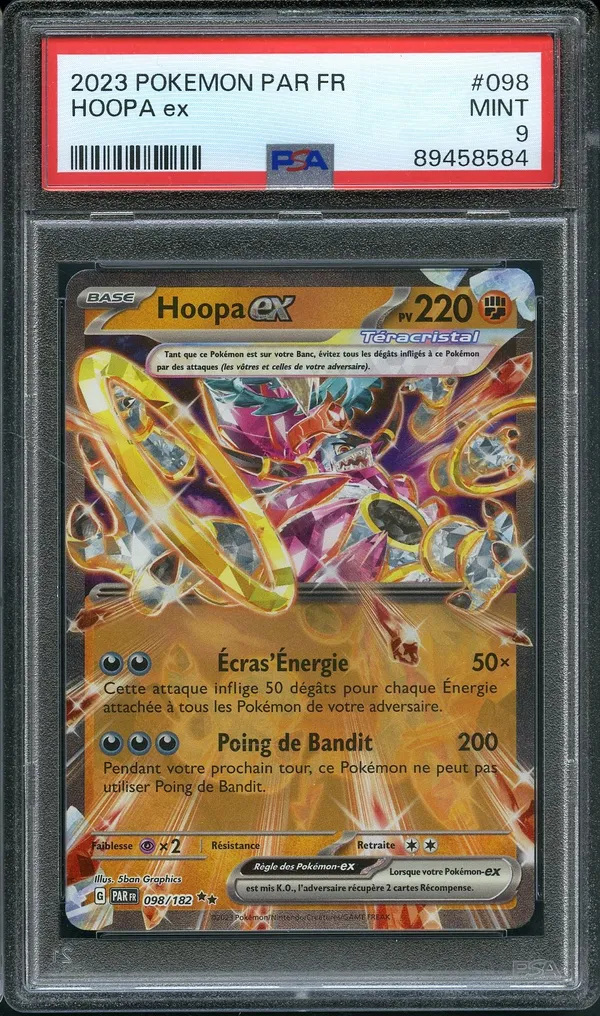 PSA 9 Hoopa Ex