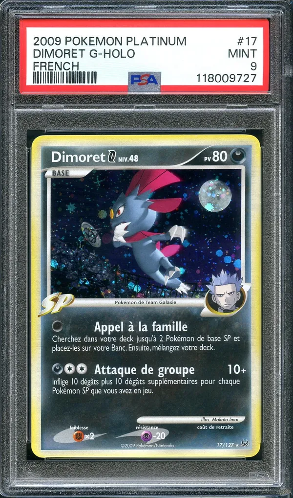 PSA 9 Dimoret Holo