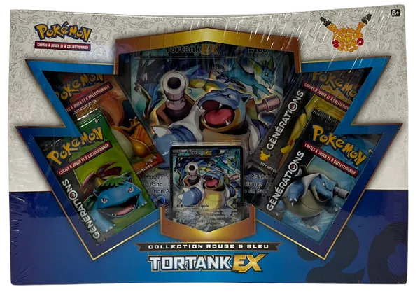 Coffret Collection XY Rouge et Bleu Tortank Ex