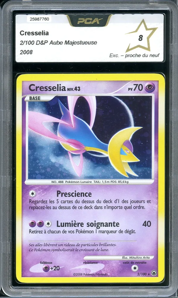 PCA 8 Cresselia Holo