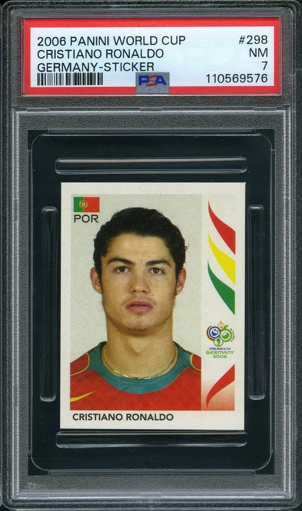 PSA 7 Cristiano Ronaldo