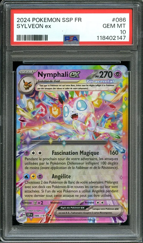 PSA 10 Nymphali Ex