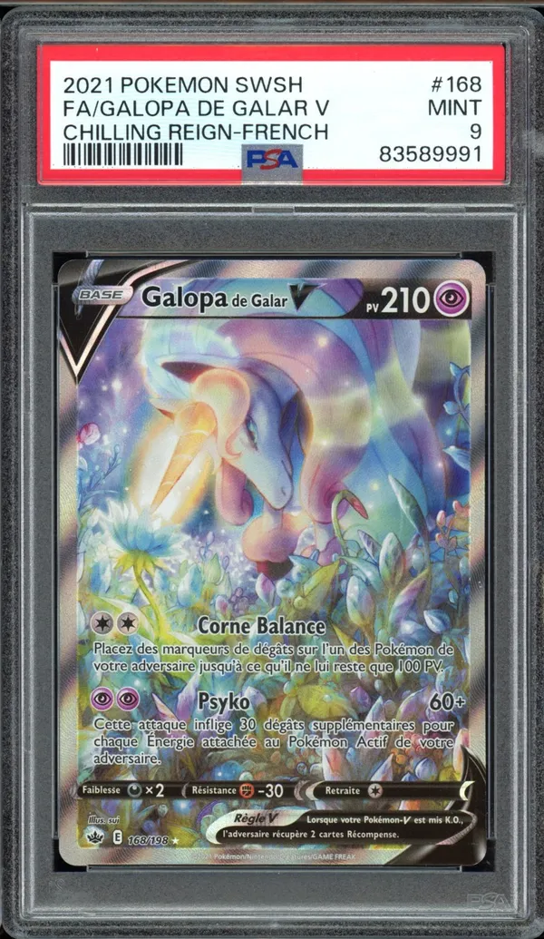PSA 9 Galopa de Galar V