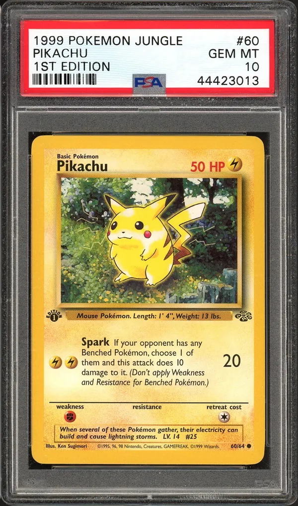 PSA 10 Pikachu