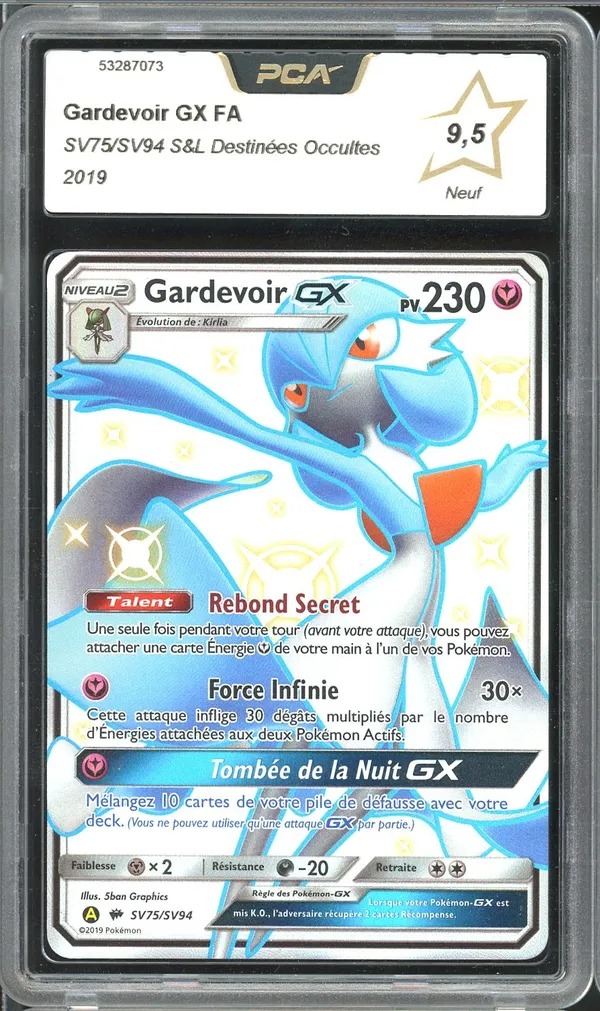 PCA 9.5 Gardevoir Gx Shiny