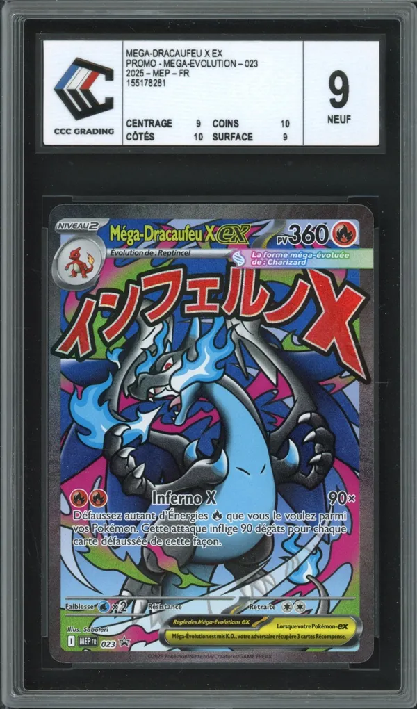 CCC 9 Méga Dracaufeu X Ex