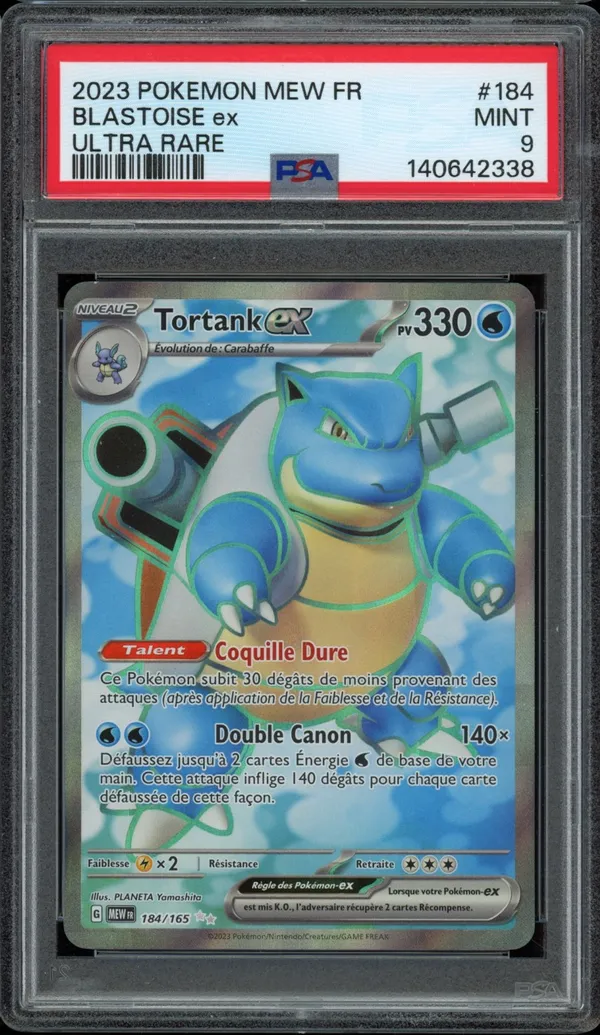 PSA 9 Tortank Ex