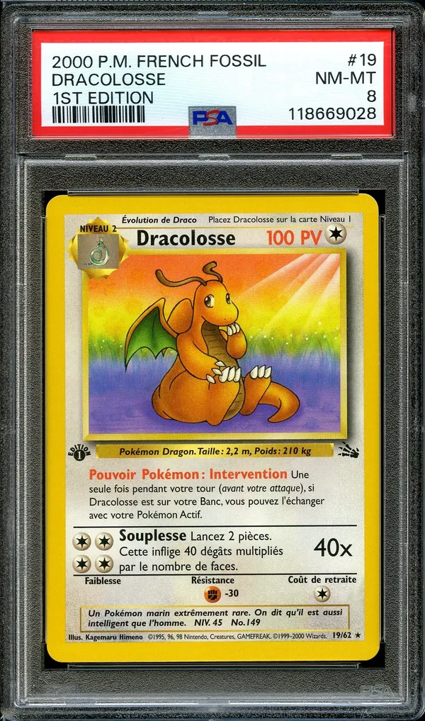 PSA 8 Dracolosse
