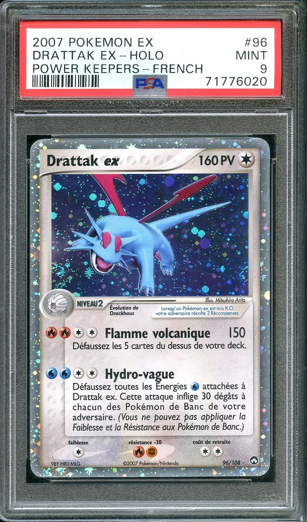 PSA 9 Drattak Ex