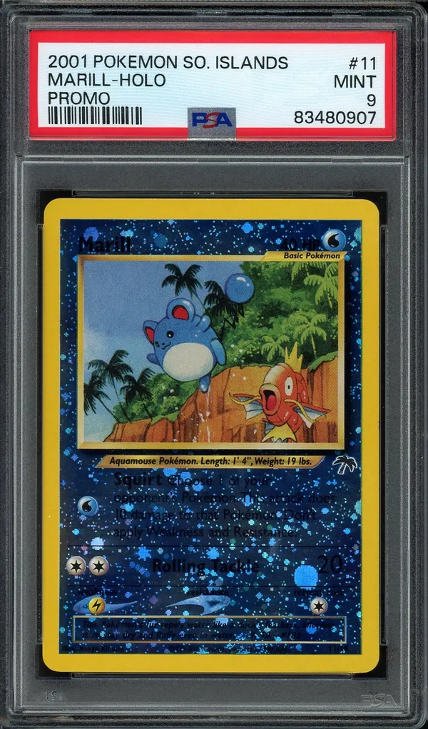 PSA 9 Marill Holo