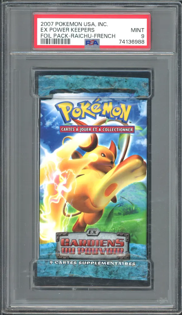 PSA 9 Booster Ex Gardiens du Pouvoir