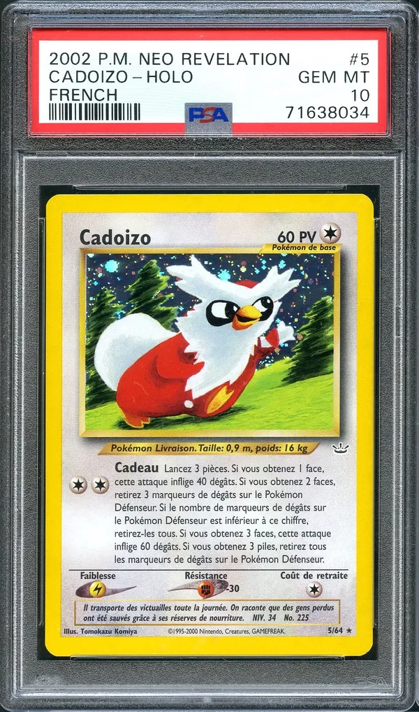 PSA 10 Cadoizo Holo