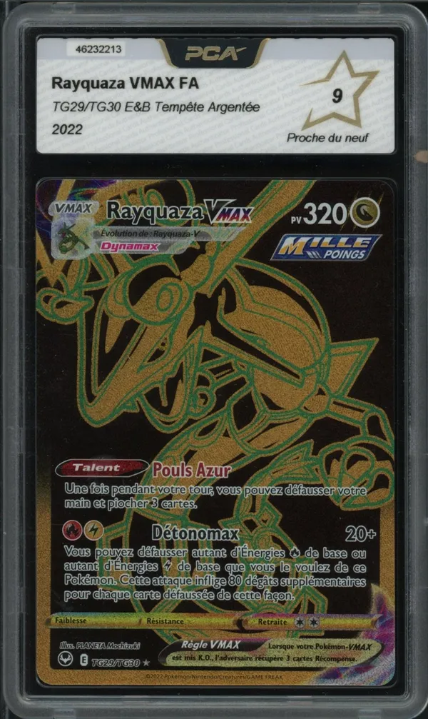 PCA 9 Rayquaza VMax Gold