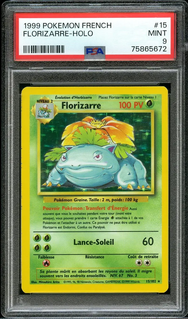 PSA 9 Florizarre Holo
