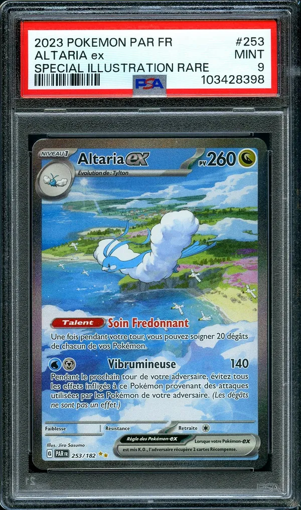 PSA 9 Altaria Ex