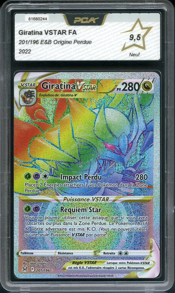 PCA 9.5 Giratina VStar Rainbow