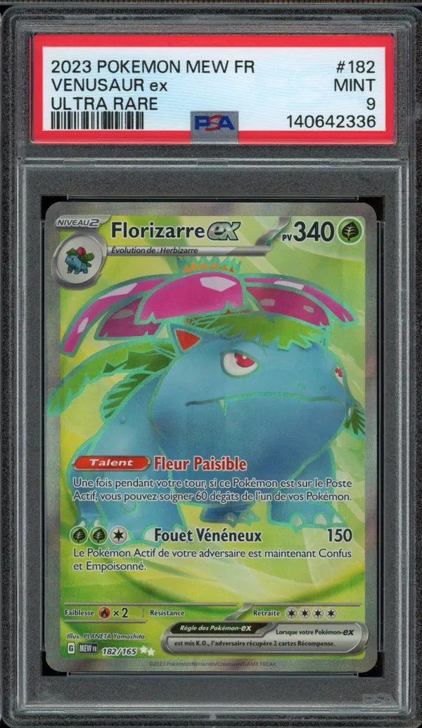 PSA 9 Florizarre Ex