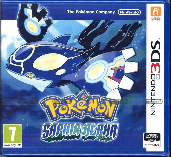Jeu Nintendo 3DS Pokémon Saphir Alpha