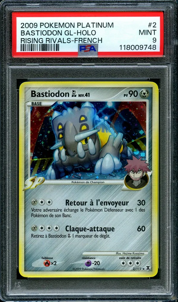 PSA 9 Bastiodon Holo