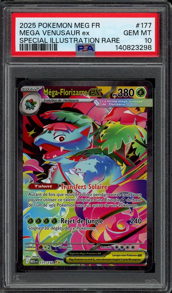 PSA 10 Méga-Florizarre Ex