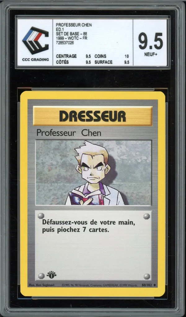 CCC 9.5 Professeur Chen