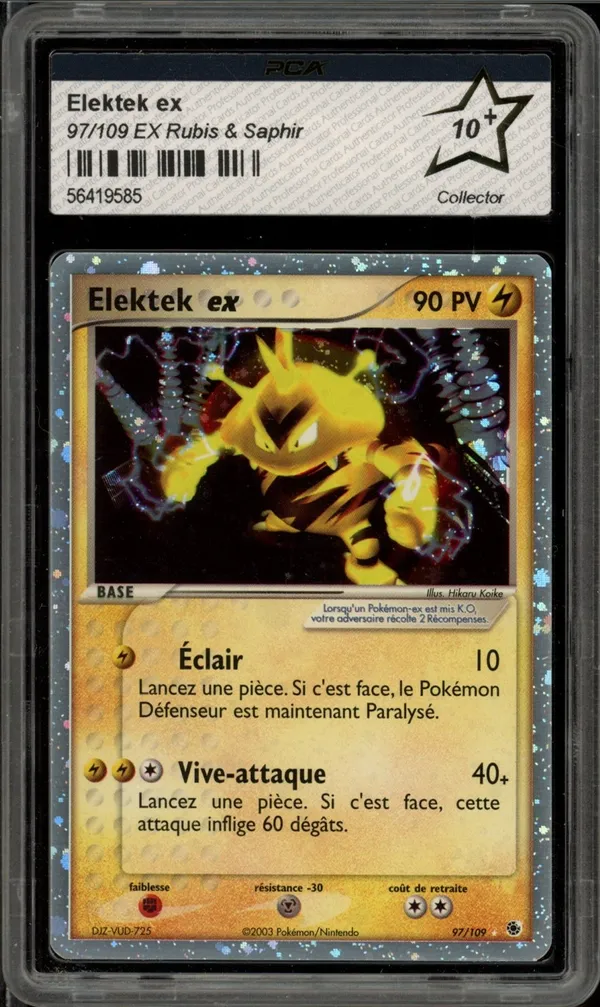 PCA 10+ Elektek Ex Holo