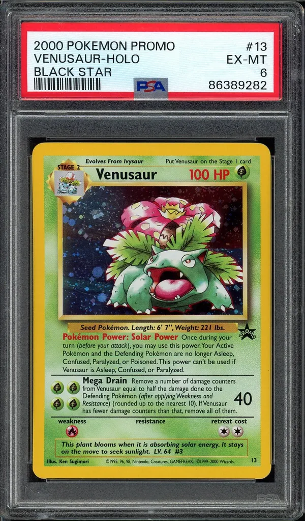 PSA 6 Venusaur Holo