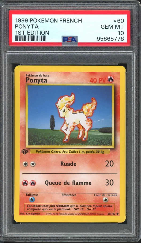 PSA 10 Ponyta
