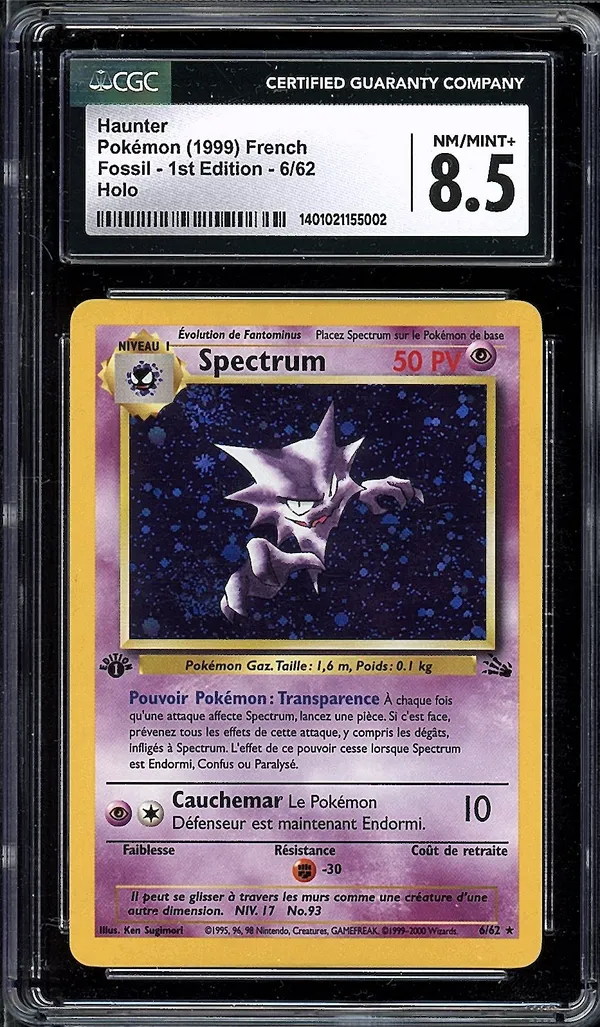 CGC 8.5 Spectrum Holo