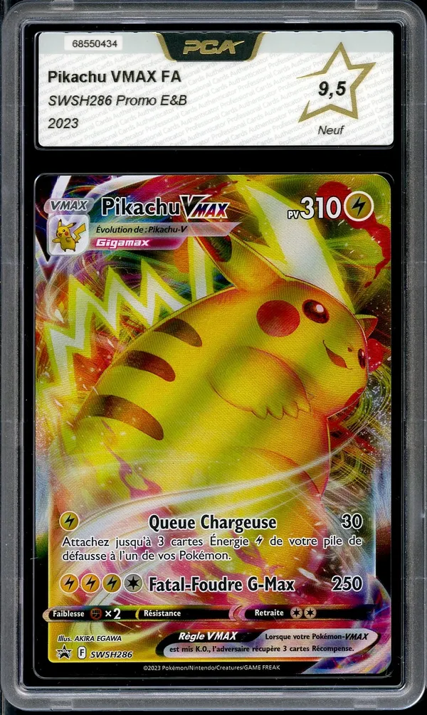 PCA 9.5 Pikachu VMax