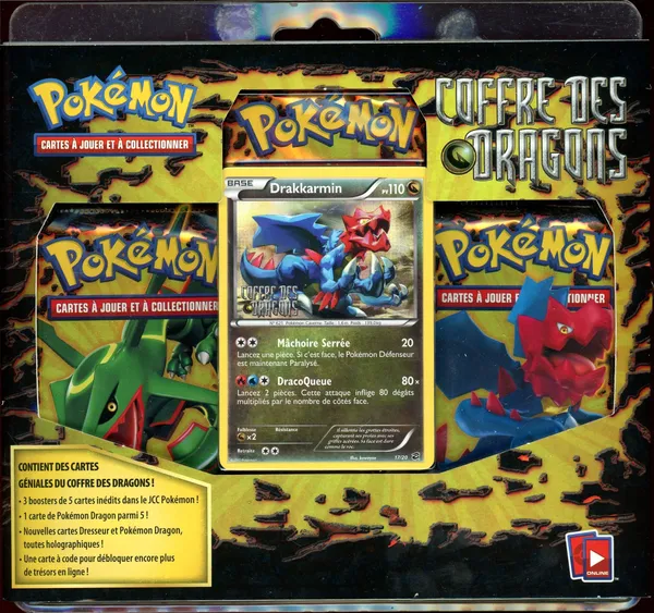 Tripack Noir & Blanc Coffre des Dragons