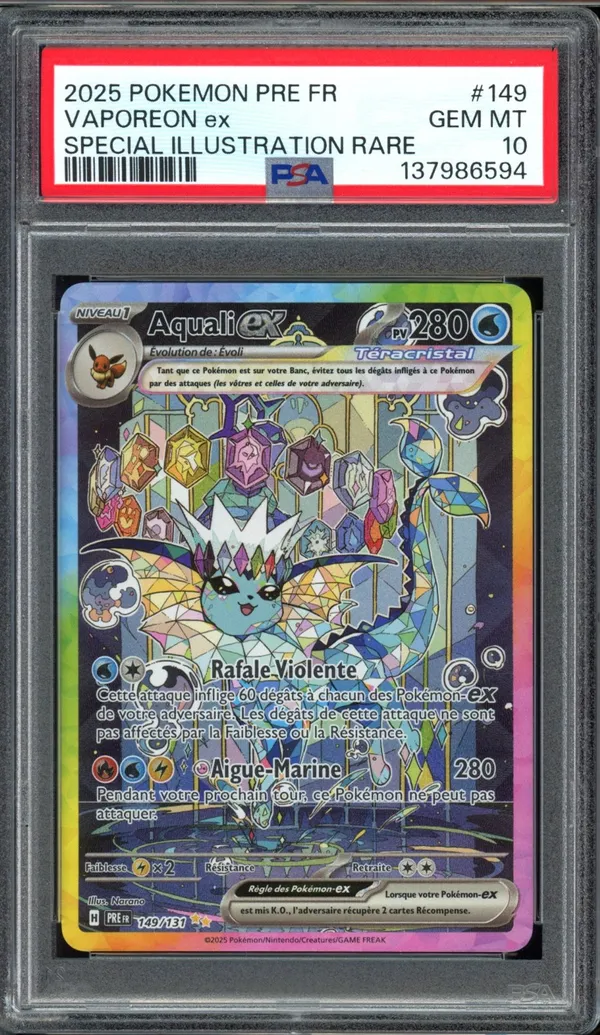 PSA 10 Aquali Ex