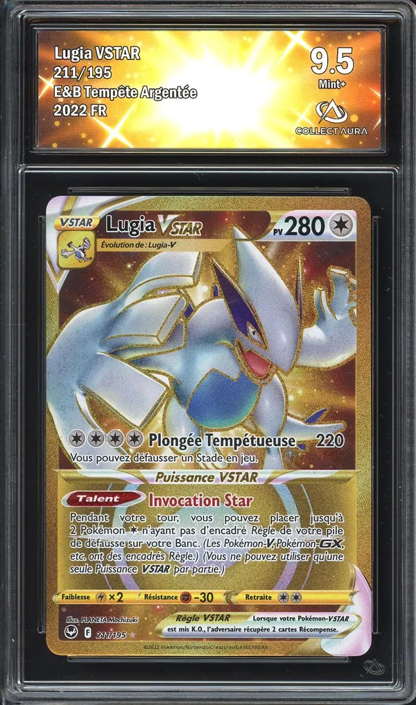 CA 9.5 Lugia VStar Gold