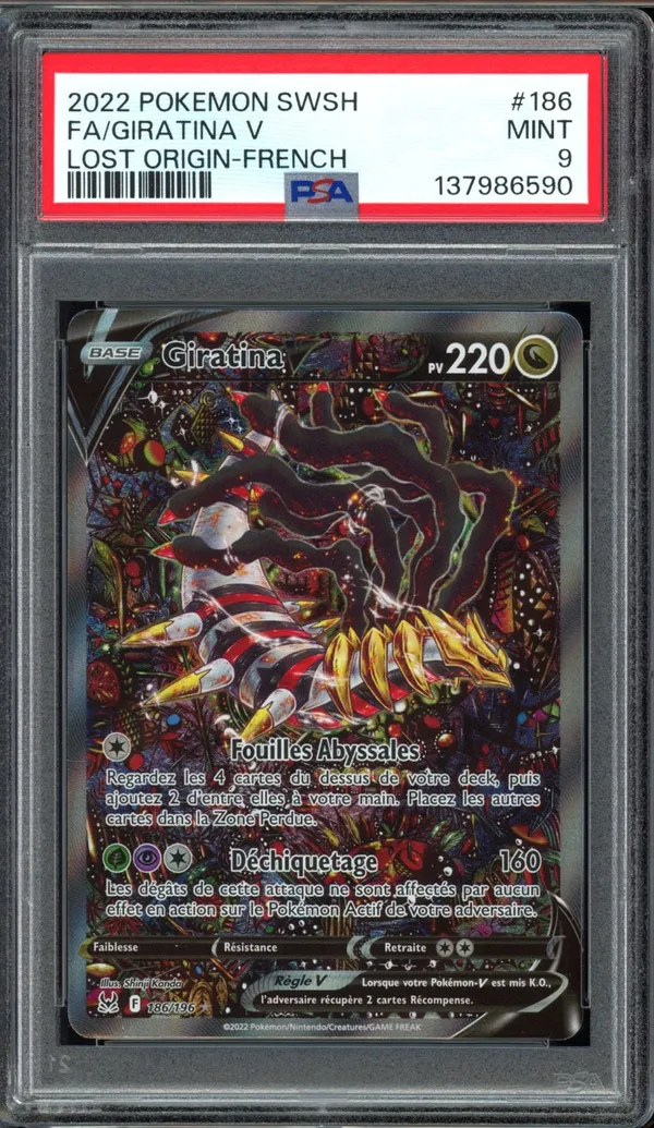 PSA 9 Giratina V