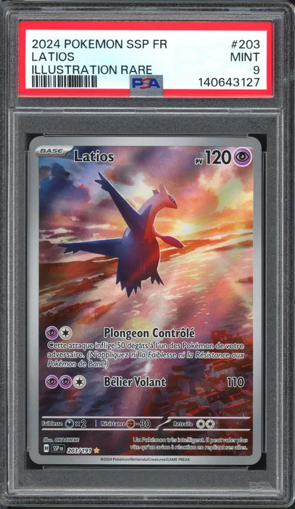 PSA 9 Latios
