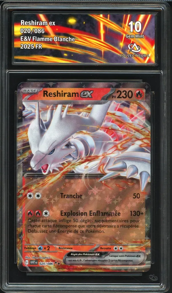 CA 10 Reshiram Ex