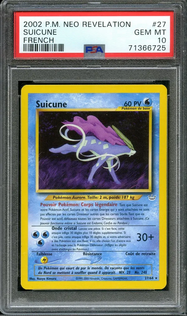 PSA 10 Suicune