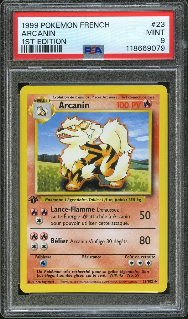 PSA 9 Arcanin