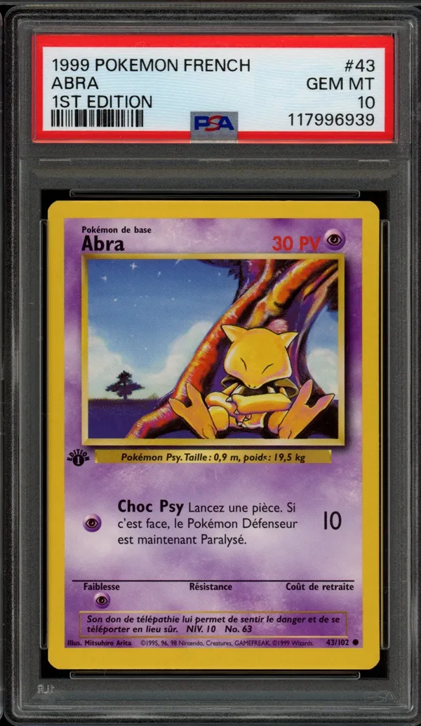 PSA 10 Abra
