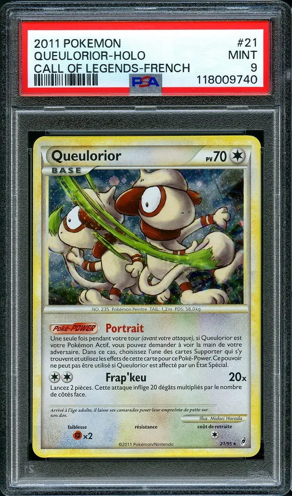 PSA 9 Queulorior Holo