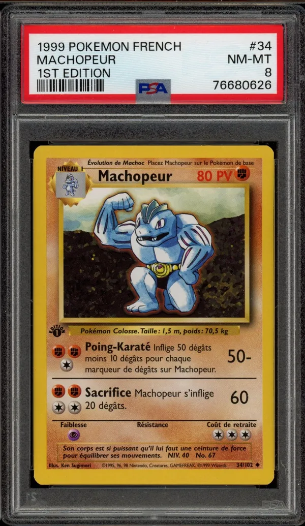 PSA 8 Machopeur