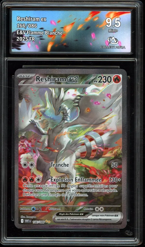 CA 9.5 Reshiram Ex