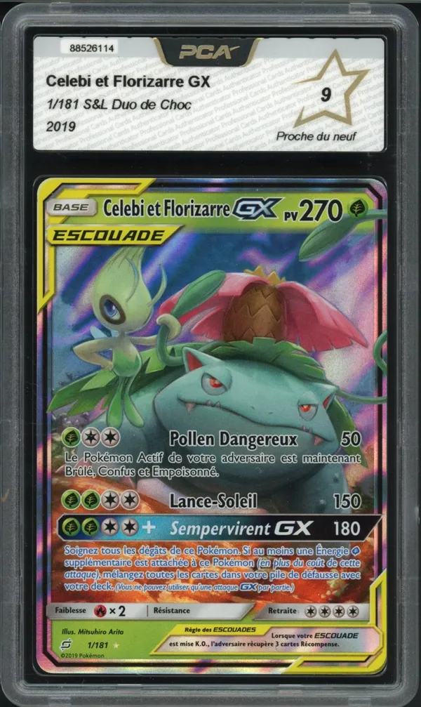 PCA 9 Celebi et Florizarre Gx