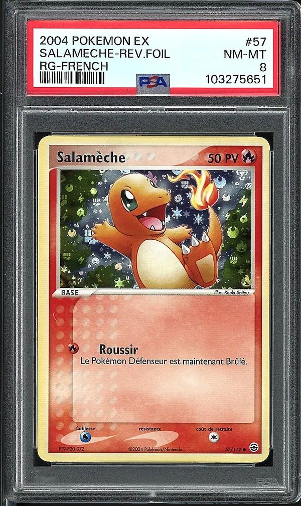 PSA 8 Salamèche Reverse