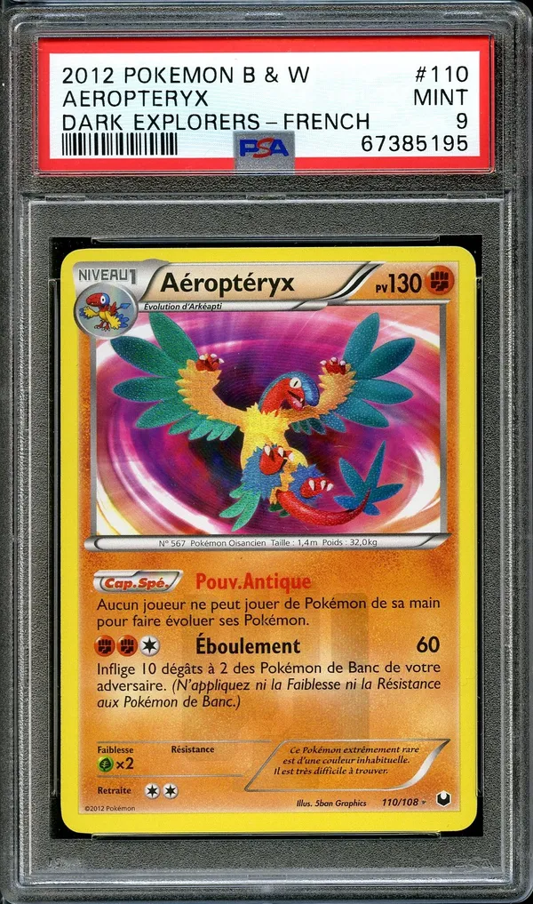 PSA 9 Aéroptéryx Holo