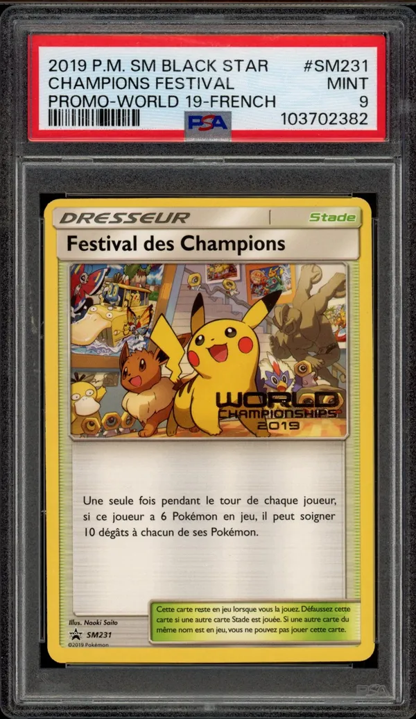 PSA 9 Festival des Champions