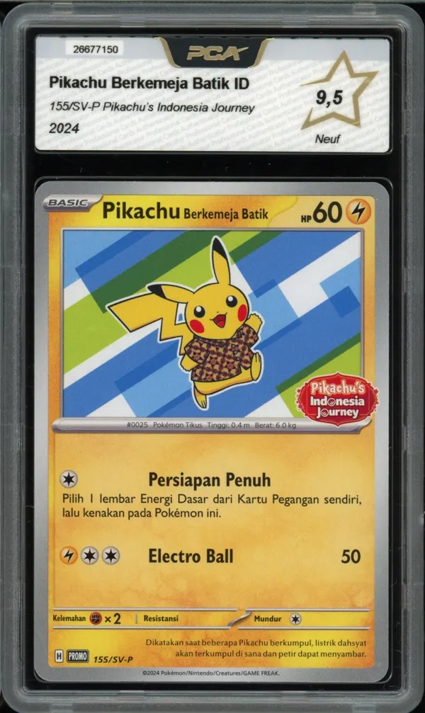 PCA 9.5 Pikachu