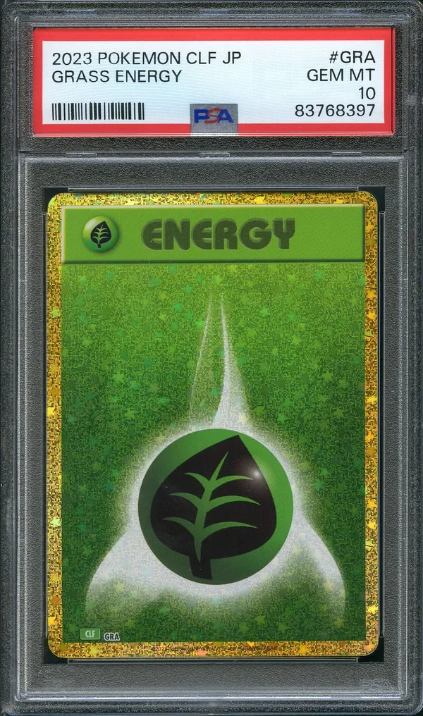 PSA 10 Grass Energy