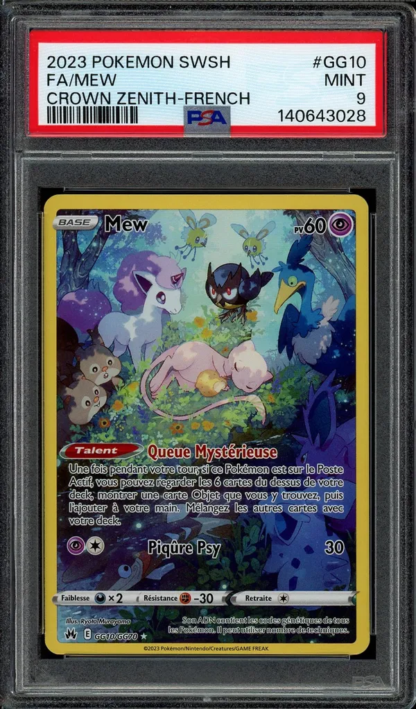 PSA 9 Mew